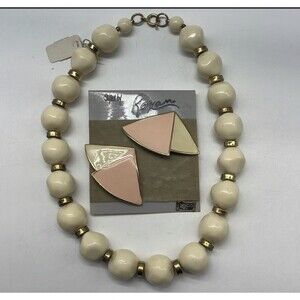 Vintage Necklace and Earring Set